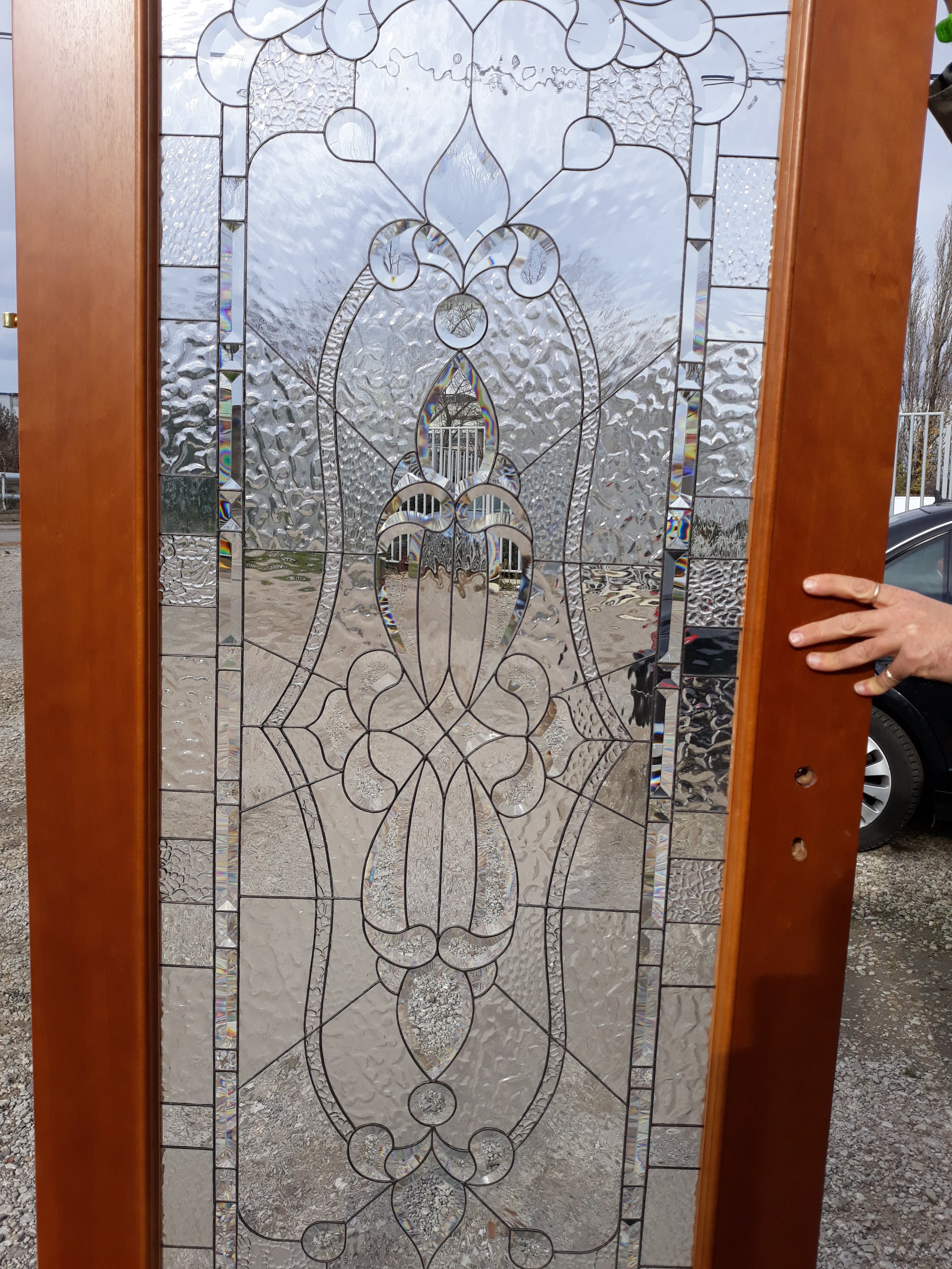 Door Model 218 — Vineyard Elegance detail