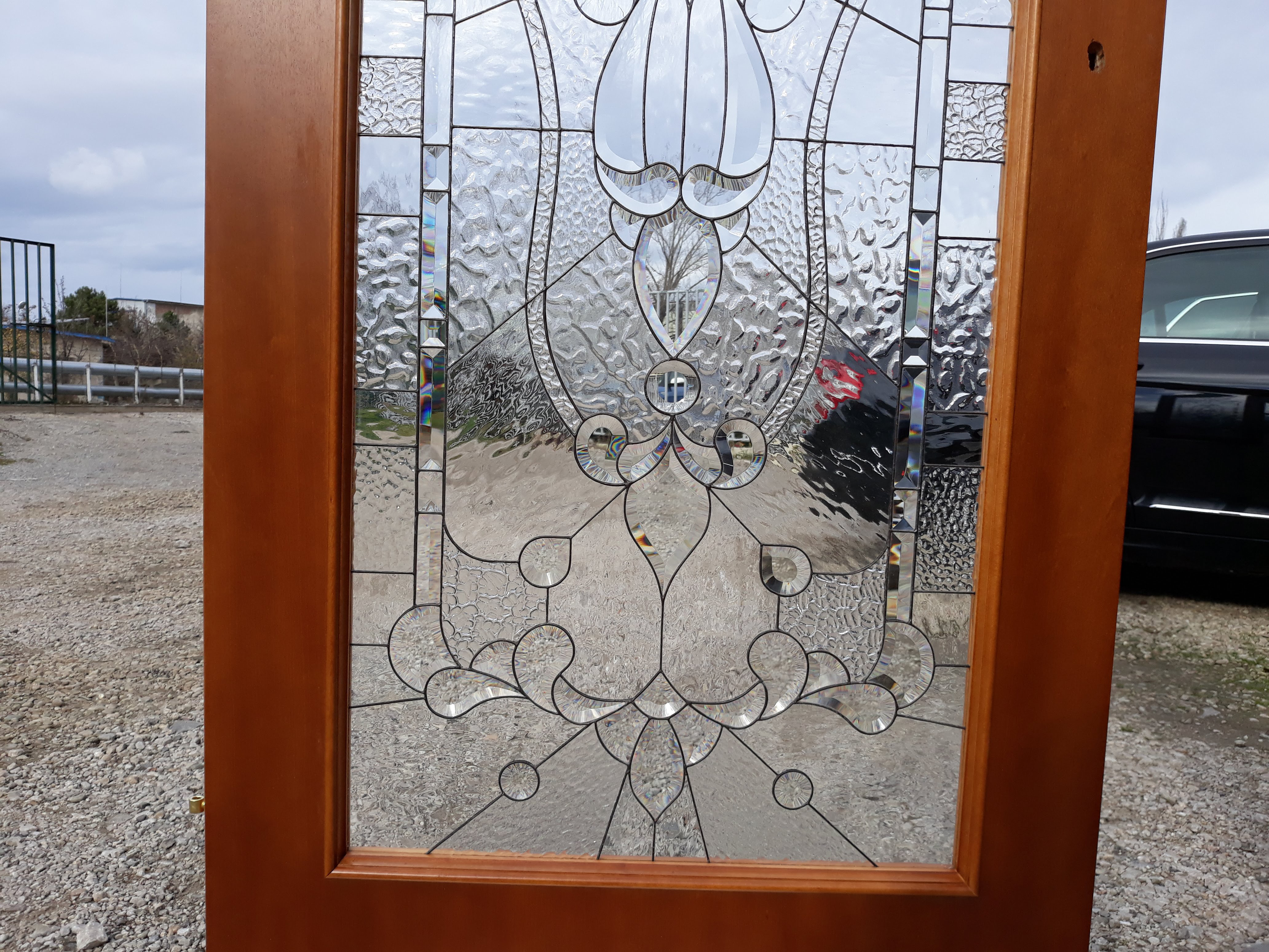 Door Model 218 — Vineyard Elegance detail