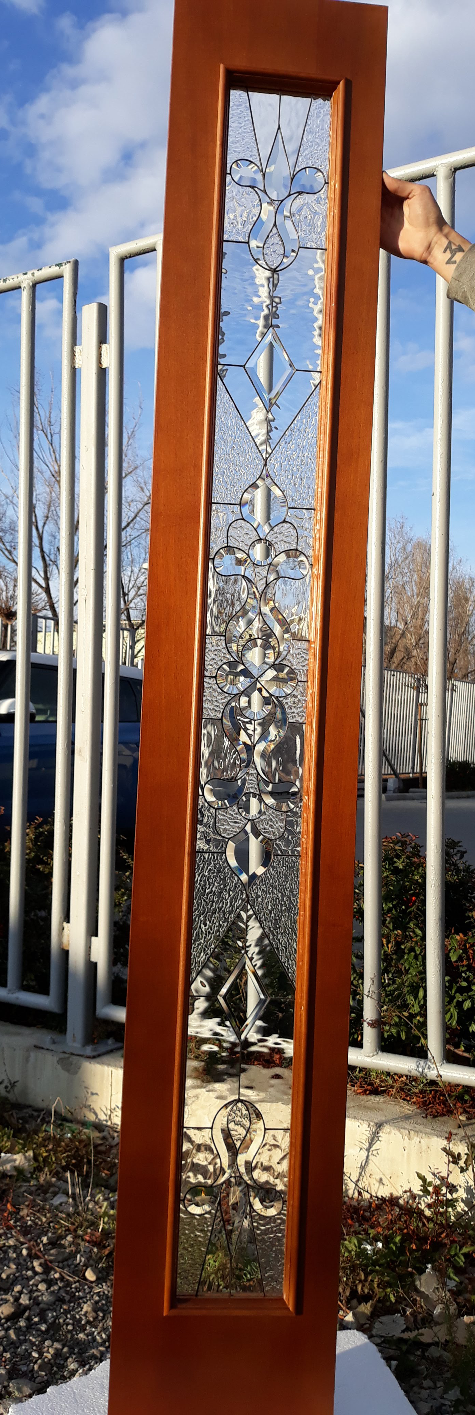 Door Model 218 — Vineyard Elegance detail