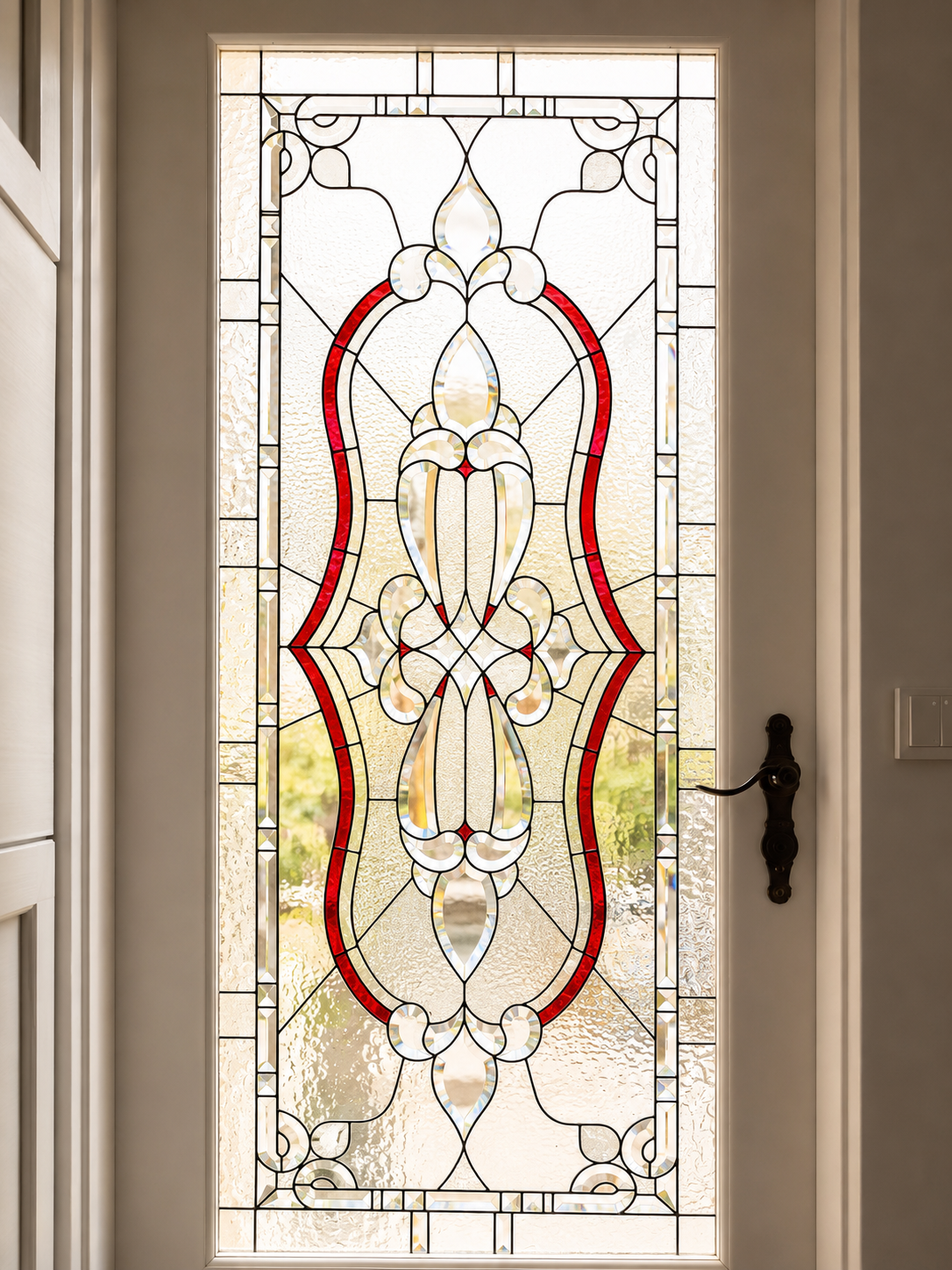 Door Model 314 — Ruby Fleur detail