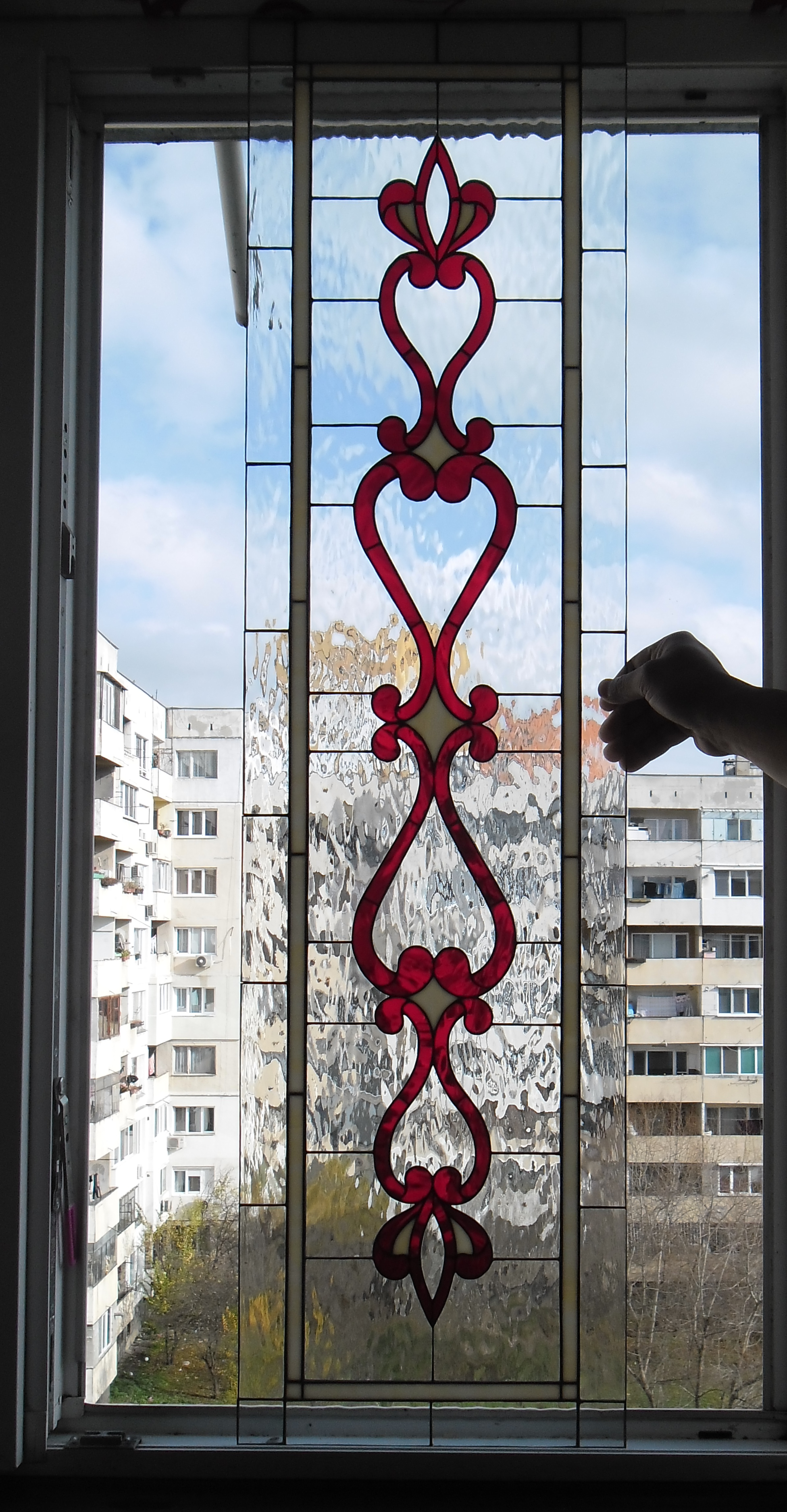 Door Model 324 — Royal Hearts detail