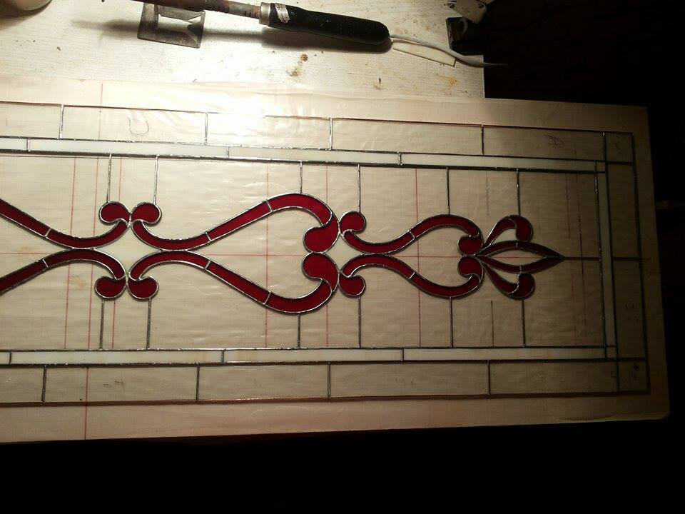 Door Model 324 — Royal Hearts detail