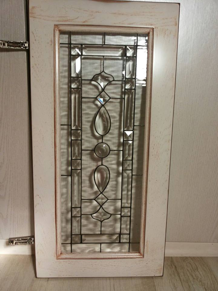 Tiffany stained glass door