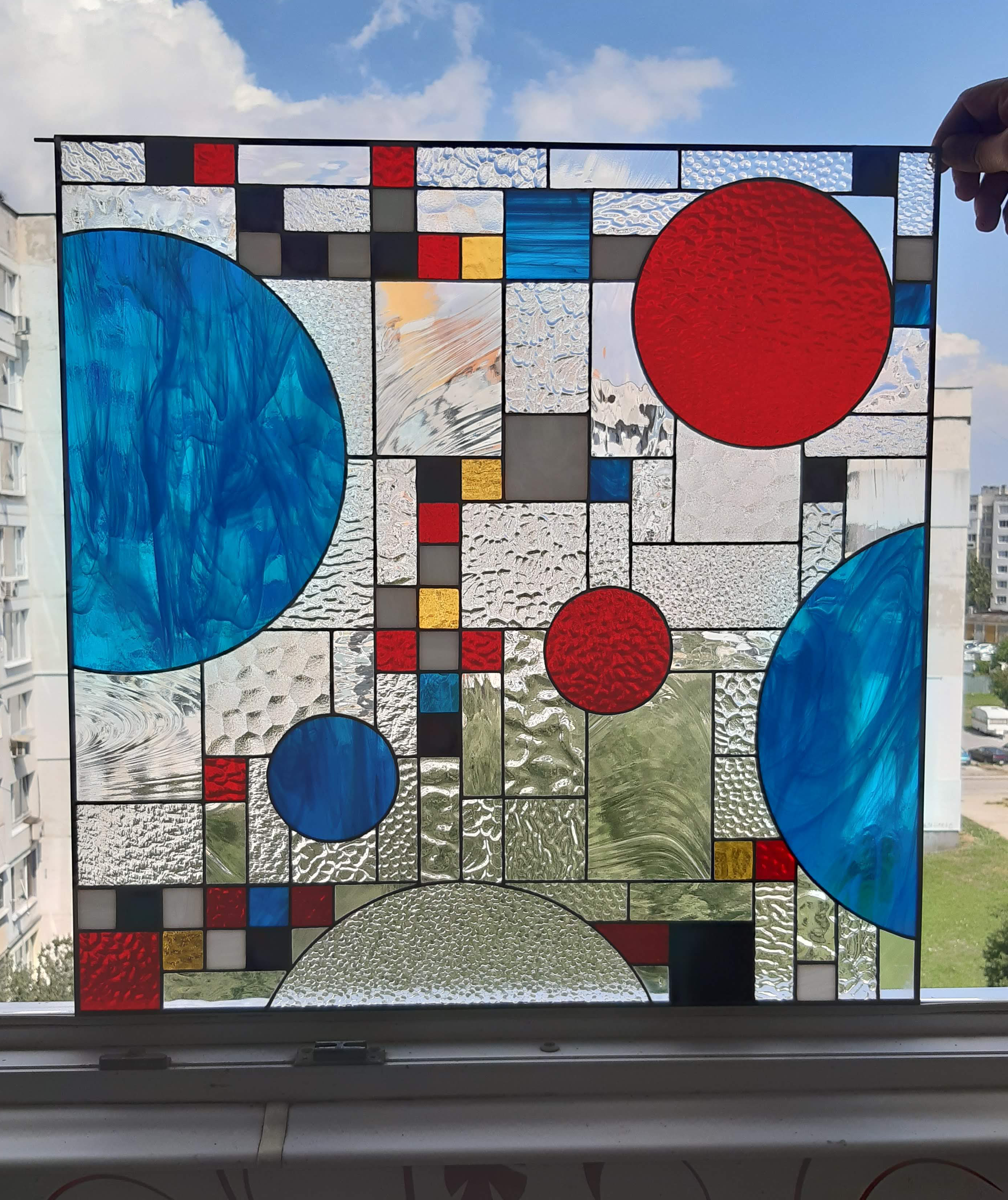 Panel Model 583 Geometric Rhythm close-up