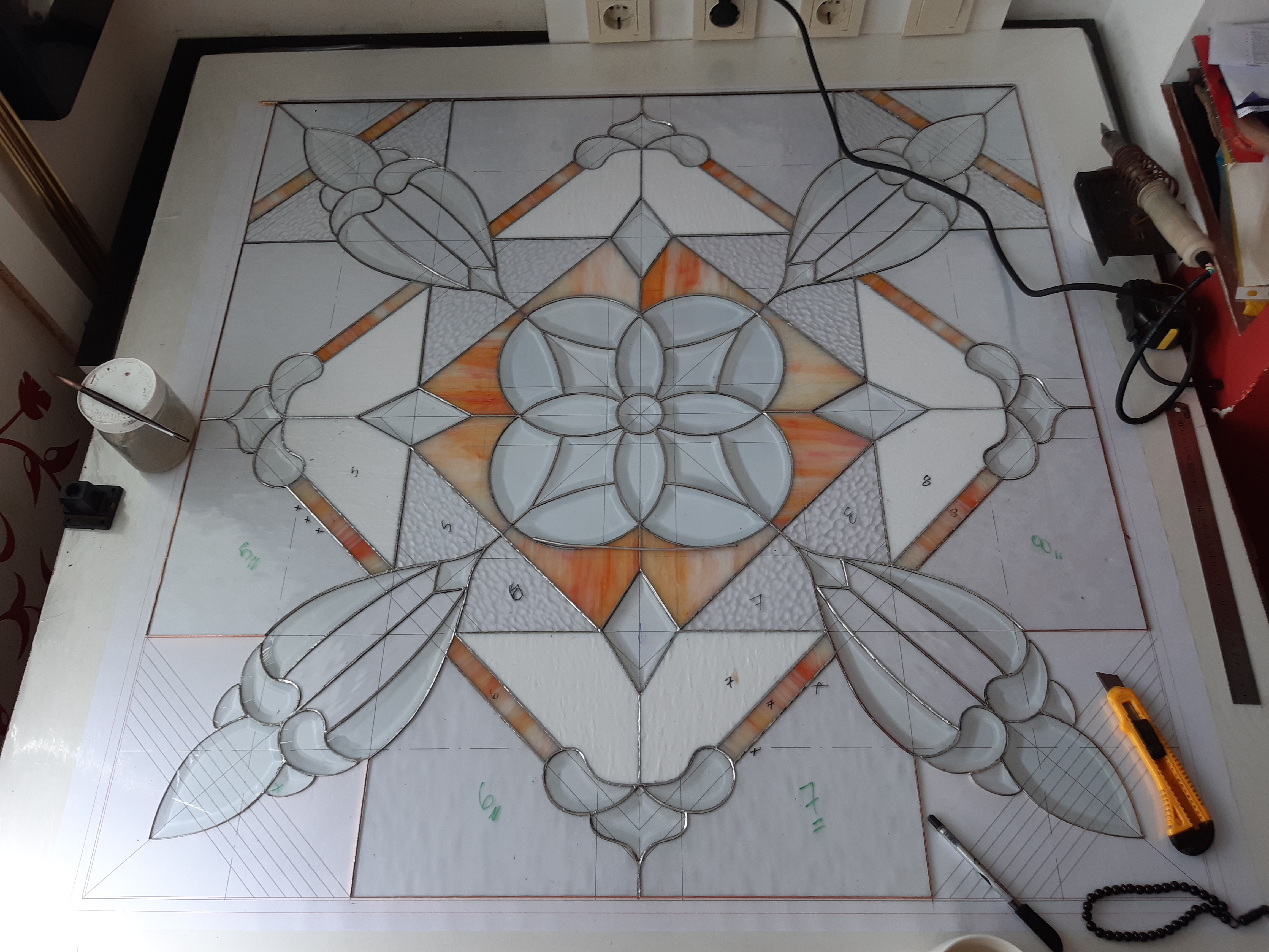 Window Model 717 — Crystal Harmony detail